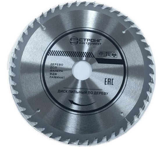 Диск пильный по дереву СТД-110 (216х30 мм, 24Т) Strong стд-110024216 1