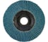 Круг лепестковый торцевой по металлу METAL Standard (125х22 мм, зерно 100) D.BOR F29-MS-Z100P-125-22 1
