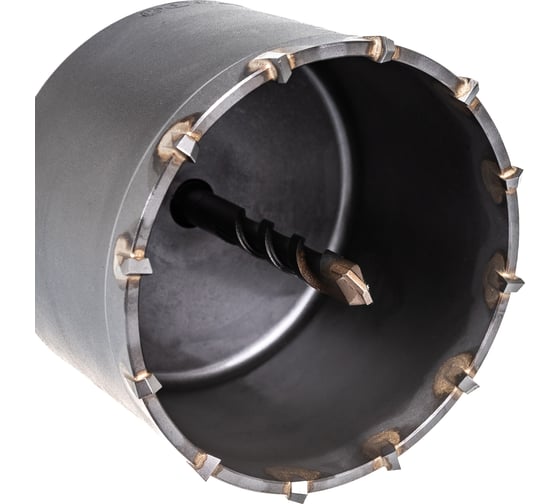 Коронка SDS-max 125x550 мм цельная, с центрирующем сверлом D.BOR 7113