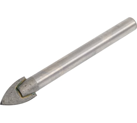 Сверло по стеклу и кафелю СТС-016 СТАНДАРТ 12 мм, с цилиндрическим хвостовиком Strong стс-01600012