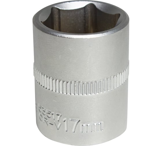 Головка торцевая 6-гранная (17 мм; L=30 мм; 3/8DR) ROCKFORCE RF-53517(8663)