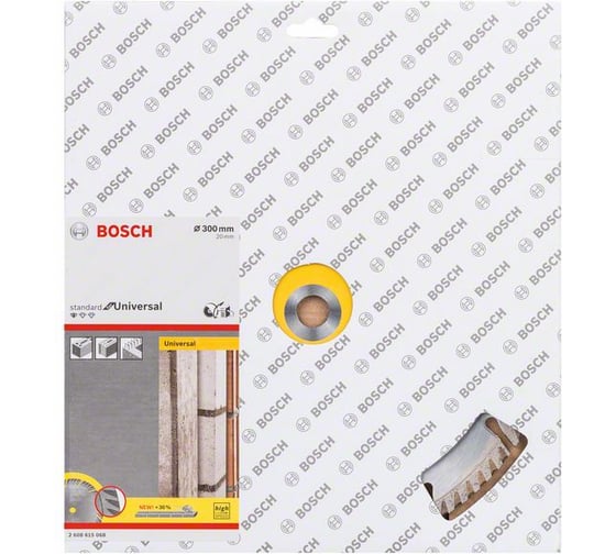 Алмазный диск Standard for Universal (300х20 мм) Bosch 2608615068
