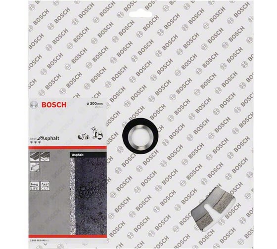 Алмазный диск Best for Asphalt (300х25.4 мм) Bosch 2608603640
