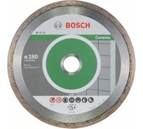 Алмазный диск Standard for Ceramic (180х22.2 мм; 10 шт.) Bosch 2608603233