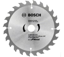 Пильный диск ECO WOOD (160x20 мм; 24T; 10 шт.) Bosch 2608644615