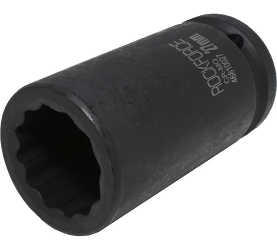 Головка торцевая ударная глубокая 12-гранная (27 мм; 3/4DR) ROCKFORCE RF-46810027(29395)