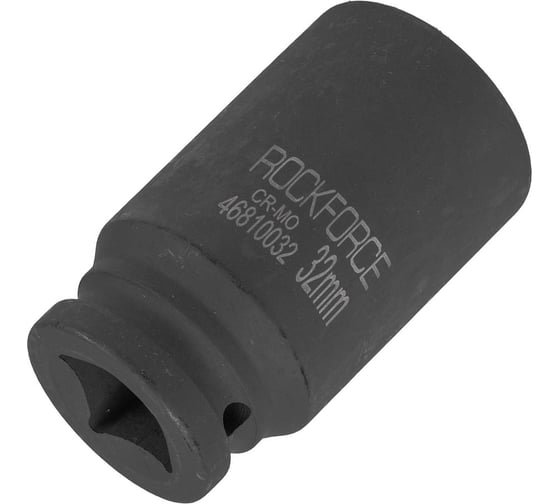 Головка торцевая ударная глубокая 12-гранная (32 мм; 3/4DR) ROCKFORCE RF-46810032(29397)