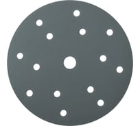 Диск шлифовальный на пленочной основе 235 Grey Zirconia 15 отв., 150 мм, P1000, 5 шт SANDWOX 235.150.1000.15.5