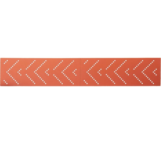 Полоски шлифовальные на пленочной основе 518 LC Orange Ceramic Multiholes 70x400 мм, P400, 5 шт SANDWOX 518.70.40.400.LC.5 1