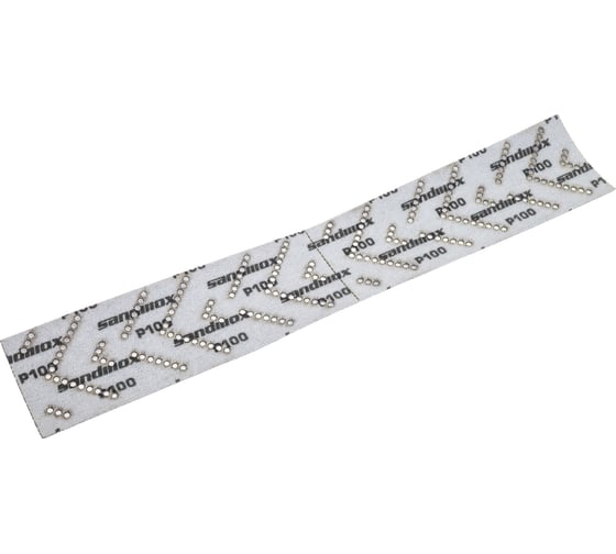 Полоски шлифовальные на пленочной основе 328 Purple Zirconia Multi Holes 70x400 мм, P100, 5 шт SANDWOX 328.70.40.100.LC.5