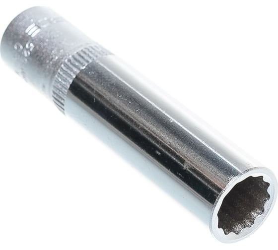 Головка торцевая 12-гранная глубокая (8 мм; L=50 мм; 1/4DR) ROCKFORCE RF-5295008(614)