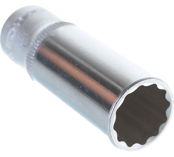 Головка торцевая 12-гранная глубокая (13 мм; L=50 мм; 1/4DR) ROCKFORCE RF-5295013(302)