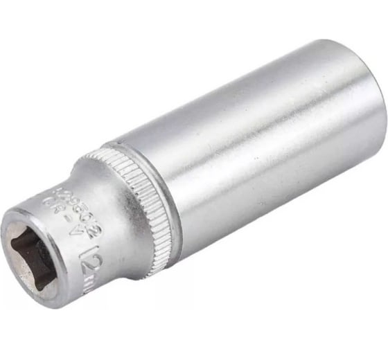 Головка торцевая 12-гранная глубокая (12 мм; L=50 мм; 1/4DR) ROCKFORCE RF-5295012(671)