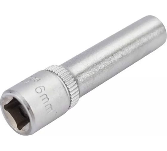 Головка торцевая 12-гранная глубокая (6 мм; L=50 мм; 1/4DR) ROCKFORCE RF-5295006(3133)