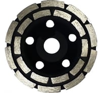Алмазная чашка по бетону стд-145 180 мм, SEGMENT, черная Strong стд-14500180