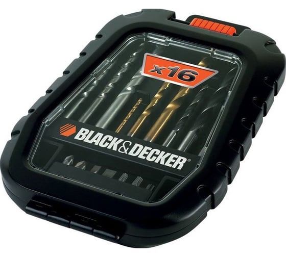 Набор сверл и насадок Family+ 16 шт. Black&Decker A7186