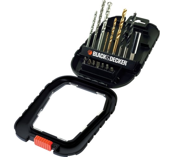 Набор сверл и насадок Family+ 16 шт. Black&Decker A7186