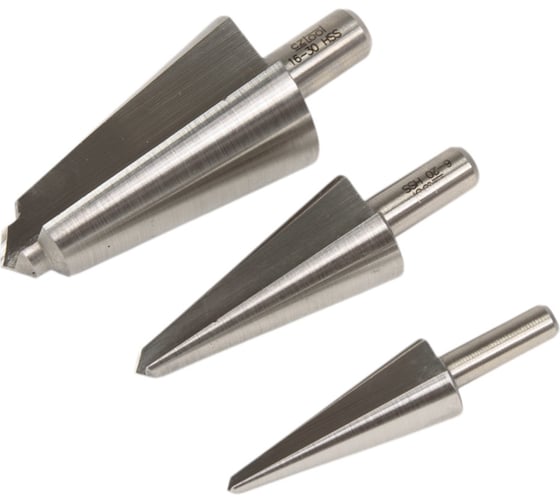 Набор из 3-х конических сверл № 1, 2, 3 Bucovice Tools 541801