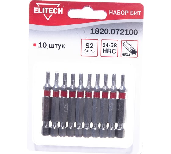 Набор Elitech 1820.072100 189271 1