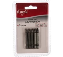 Набор бит Elitech 1820.068200 189232