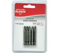 Набор бит Elitech 1820.068400 189234