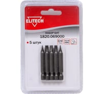 Набор бит Elitech 1820.069000 189240
