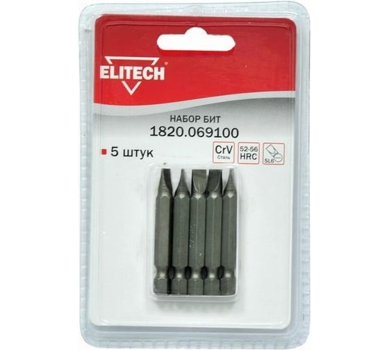 Набор бит Elitech 1820.069100 189241 1