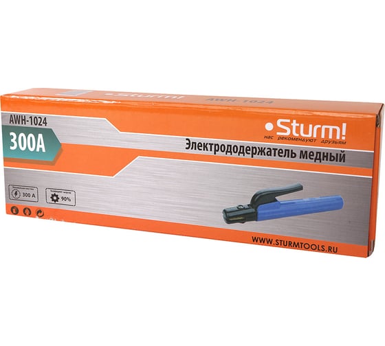 Электрододержатель 300А Sturm AWH-1024