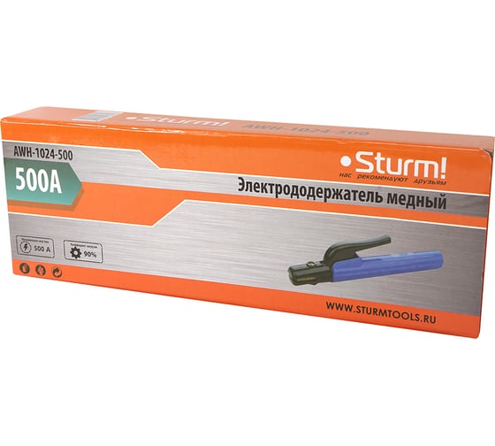 Электрододержатель 500А Sturm AWH-1024-500