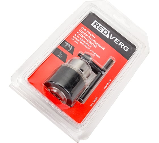 Патрон сверлильный O13 ЗВП M12x1.25 REDVERG 6621362