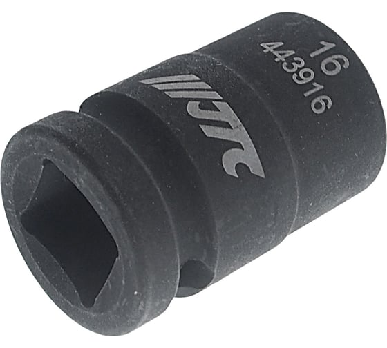 Головка торцевая ударная 12-гранная (1/2"; 16 мм; 38 мм) JTC 443916 1