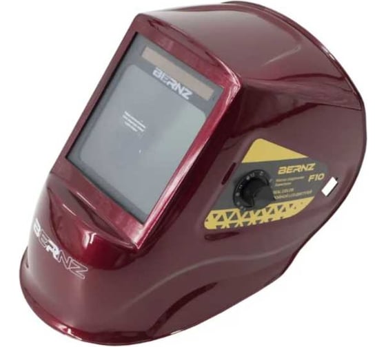 Маска сварщика Ф10, красная BRZ1.975.120 00-00003919 1