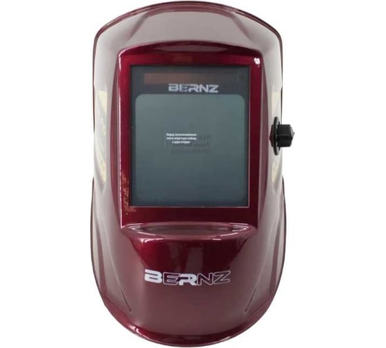 Маска сварщика Ф10, красная BRZ1.975.120 00-00003919