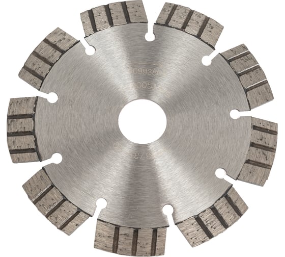 Диск алмазный MeisteR 1A1RSS/W D125-2.2T-12W-10S-22.23H Elsilber EL-RY0301Ms