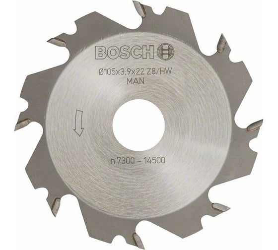 Фреза дисковая для GFF 22 A (105х22х4 мм; 8T) Bosch 3608641013 1