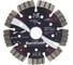 Диск алмазный BarracudA 1A1RSS/W D125-2.2T-12W-10S-22.23H Elsilber EL-RY0301Bs 3