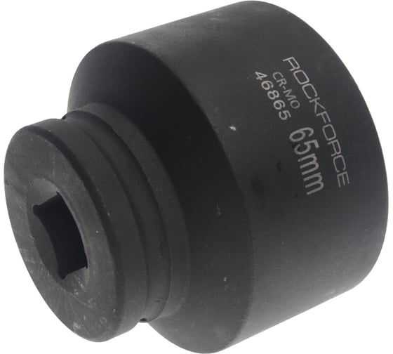 Головка торцевая ударная 12-гранная (65 мм; L=100 мм; 3/4DR) ROCKFORCE RF-46865(28352) 1