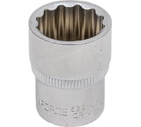 Головка торцевая 12-гранная (14 мм; L=25 мм; 1/4DR) ROCKFORCE RF-52914(757)