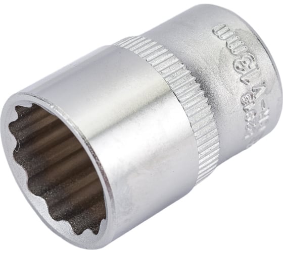 Головка торцевая 12-гранная (13 мм; L=25 мм; 1/4DR) ROCKFORCE RF-52913(692) 1