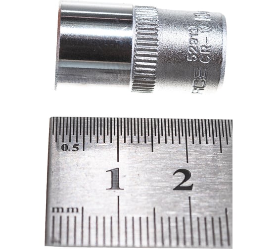 Головка торцевая 12-гранная (10 мм; L=25 мм; 1/4DR) ROCKFORCE RF-52910(3131)