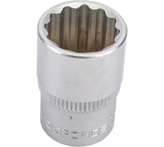 Головка торцевая 12-гранная (12 мм; L=25 мм; 1/4DR) ROCKFORCE RF-52912(754)