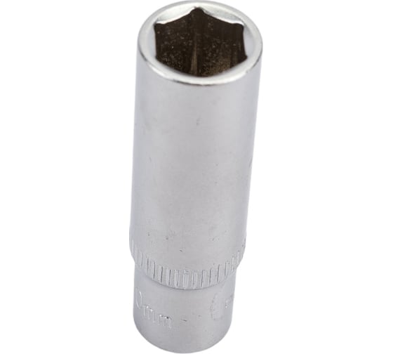 Головка торцевая 6-гранная глубокая (10 мм; L=45 мм; 1/4DR) ROCKFORCE RF-5255010(11652)