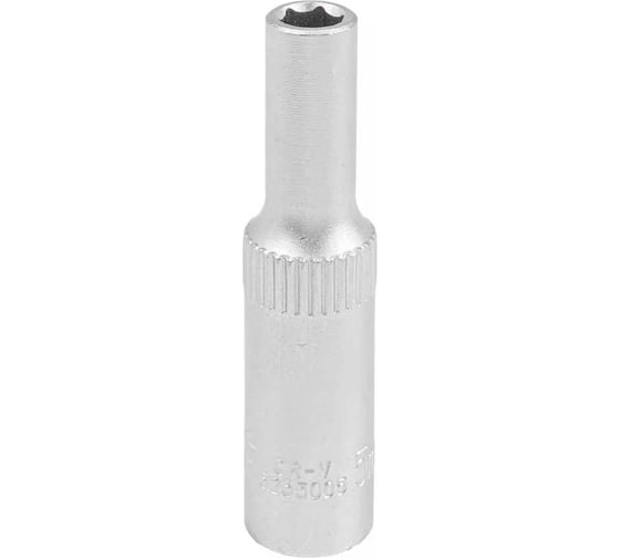 Головка торцевая 6-гранная глубокая (5 мм; L=45 мм; 1/4DR) ROCKFORCE RF-5255005(11647)