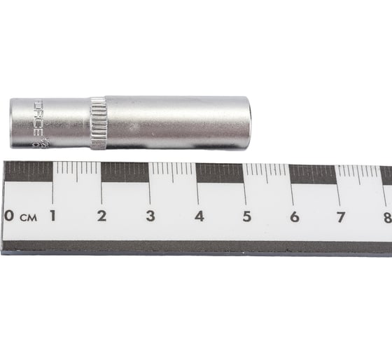Головка торцевая 6-гранная глубокая (8 мм; L=45 мм; 1/4DR) ROCKFORCE RF-5255008(11650)