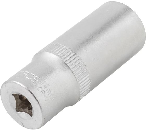 Головка торцевая 6-гранная глубокая (14 мм; L=45 мм; 1/4DR) ROCKFORCE RF-5255014(3090)