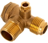 Обратный клапан для компрессора резьба наружная М1/2"хM1/2" Pegas pneumatic 4306Н