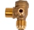 Обратный клапан для компрессора резьба наружная М1/2"хM1/2" Pegas pneumatic 4306Н 4