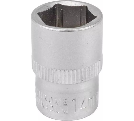 Головка торцевая 6-гранная (14 мм; 3/8DR; L 30 мм) ROCKFORCE RF-53514(8563)