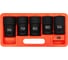 Набор головок глубоких ударных 1", 5 предметов AIST 6508105 00-00005948 1