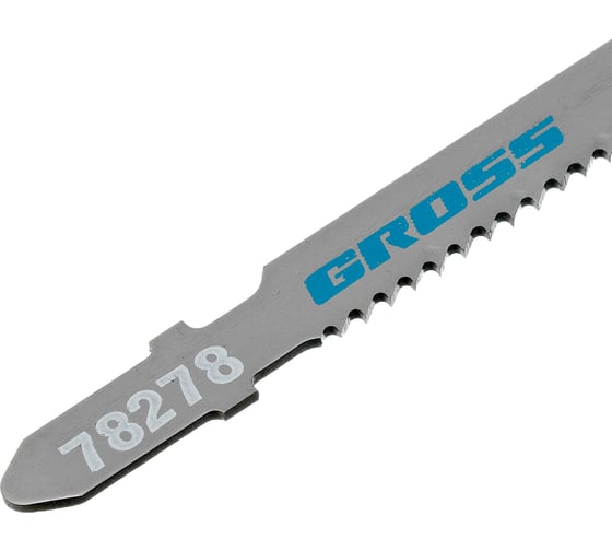 Полотна по металлу T118B, 76х50 мм, шаг 2 мм, 2 шт. GROSS 78278